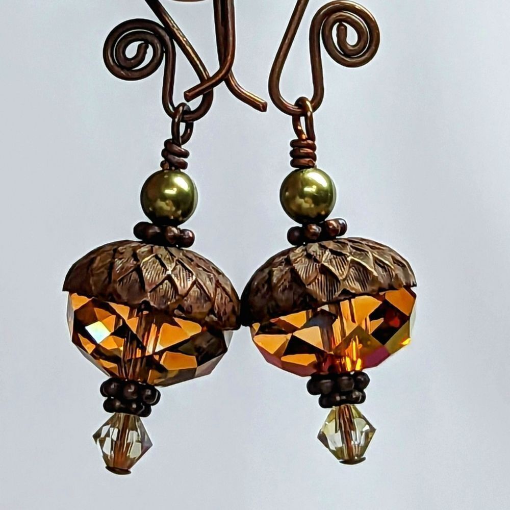 ARTIST MADE Acorn Earrings